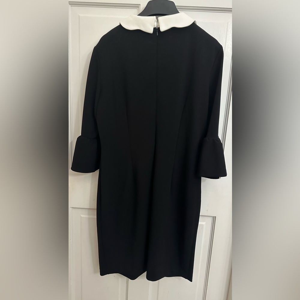 Ivanka Trump Bell Sleeve Collared Dress - Picture 5 of 12